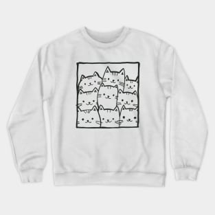 Kitty Selfie Crewneck Sweatshirt